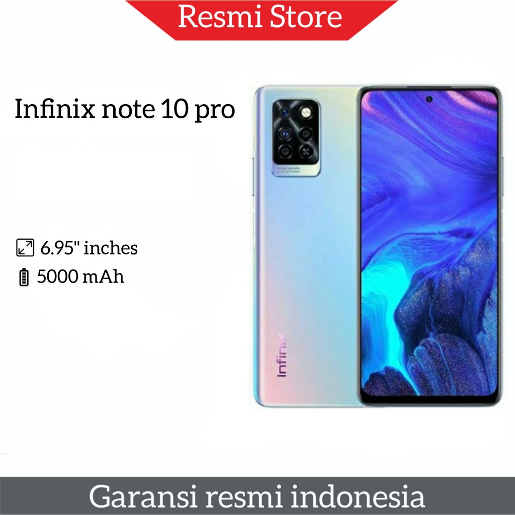 INFINIX NOTE 10 PRO RAM 6/64GB & 8/128GB NEW BNIB