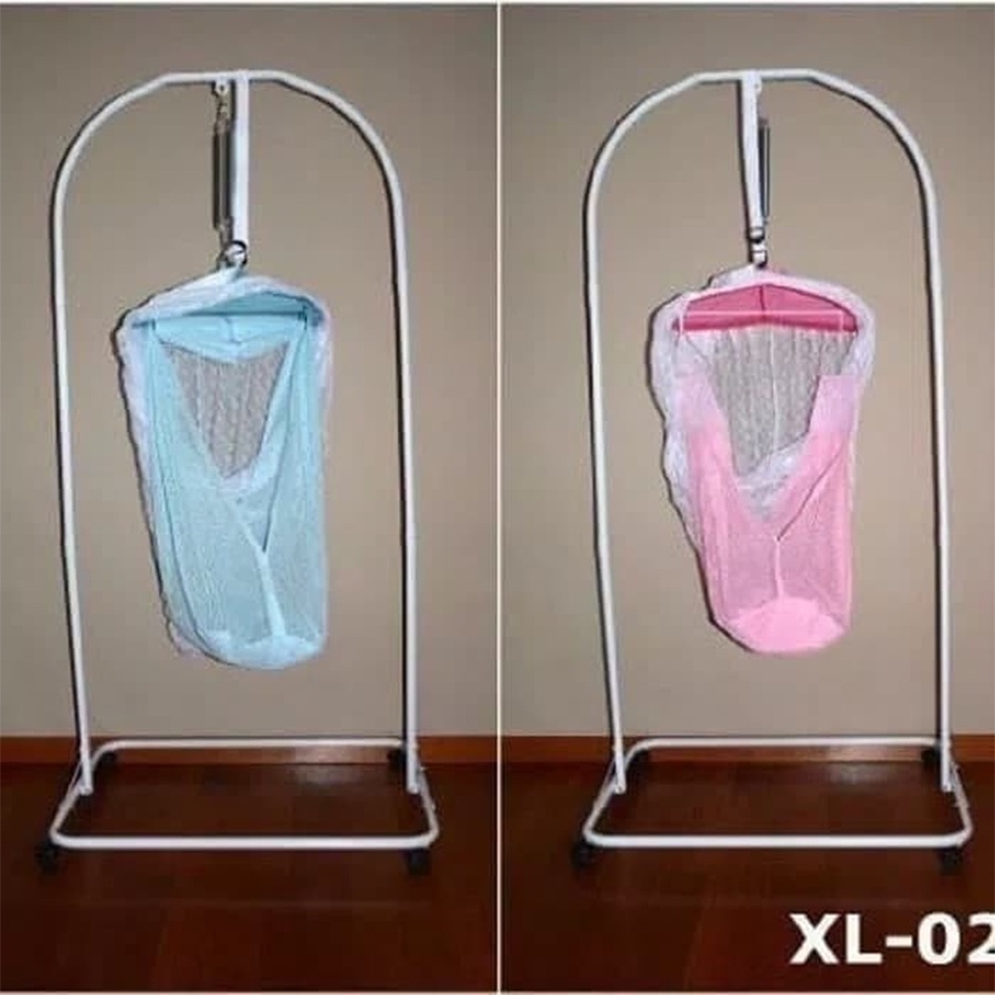 Labeille Nursery Furniture XL02 dengan Kelambu Swing Ayunan Bayi Baru Lahir