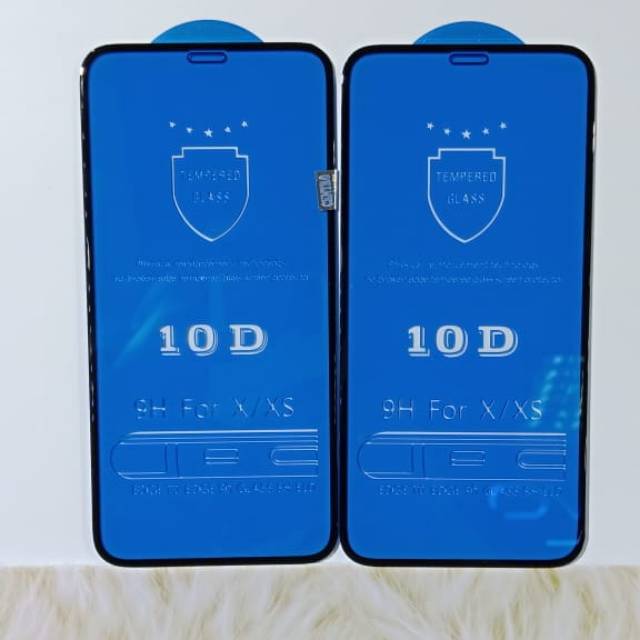 TEMPRED GLASS IPHONE X.XS 10D. FULL COVER