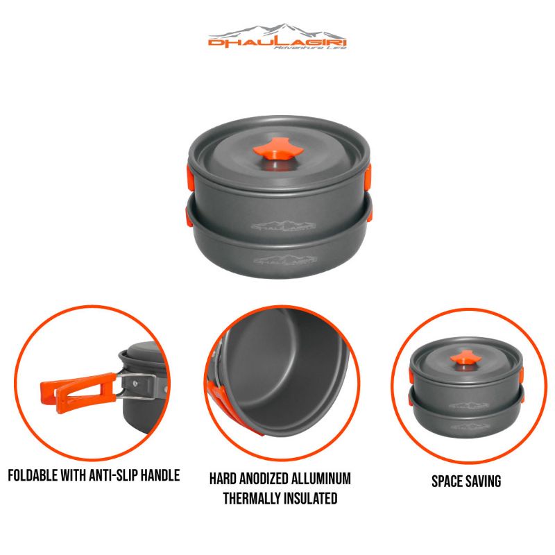 COOKING SET 400 DHAULAGIRI/NESTING CAMPING