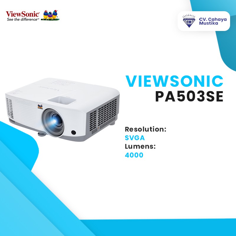 Jual Proyektor/LCD Projector Murah Viewsonic PA503SE Brightness 4000 ANSI Lumens Malang