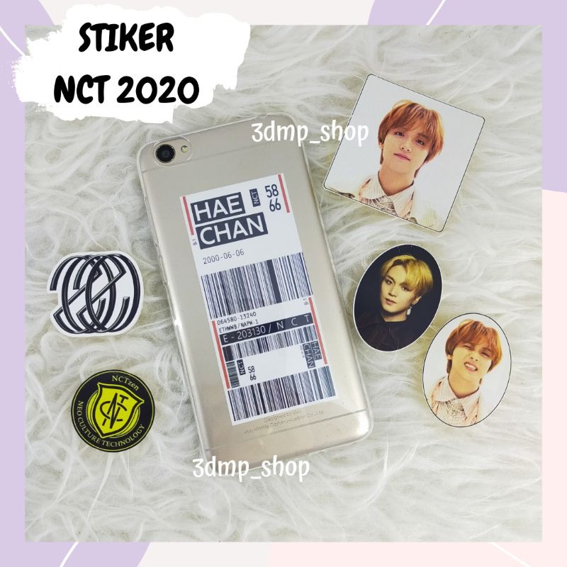 Stiker Case HP NCT NCT2020 aesthetic Jaemin Jeno Jisung Chenle Jaehyun Haechan Renjun Taeyong