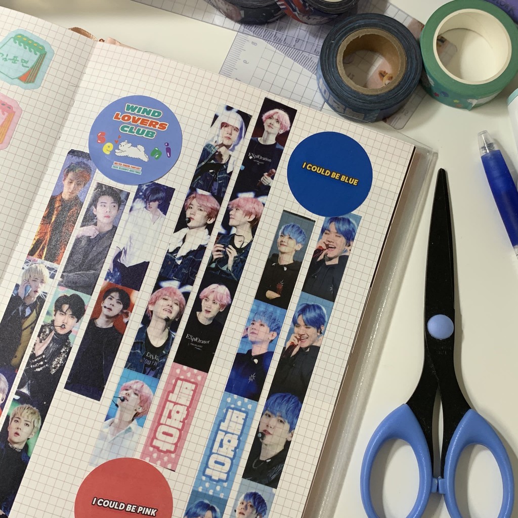 EXO BAEKHYUN MASKING TAPE