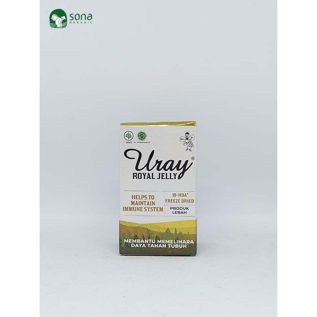 

Madu Uray Royal Jelly - 100% Ekstrak Royal Jelly Murni - 30 kapsul