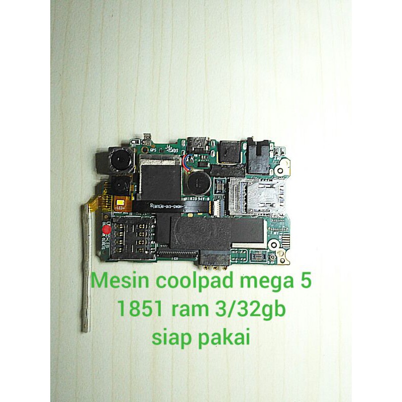 Mesin coolpad mega 5 coolpad 1851 perawan siap pakai