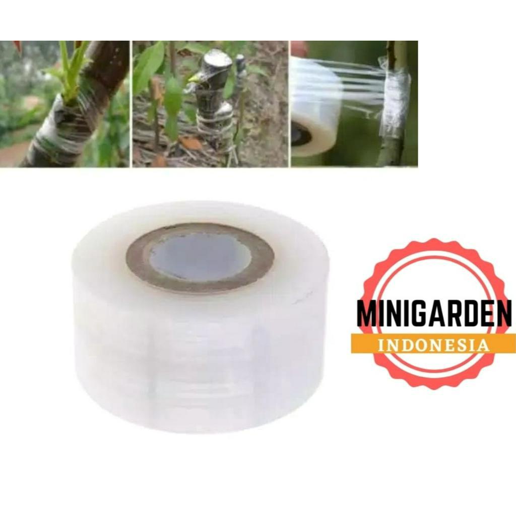 GRAFTING TAPE 5CM X 200M PLASTIK OKULASI WRAPPING sambung pucuk enten cangkok stek parafilm stretch