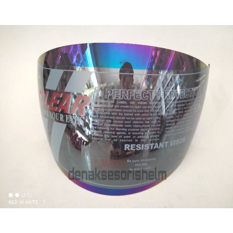 Kaca Visor Helm MDS protector MDS projet 2 MDS project MDS pro series Pelangi