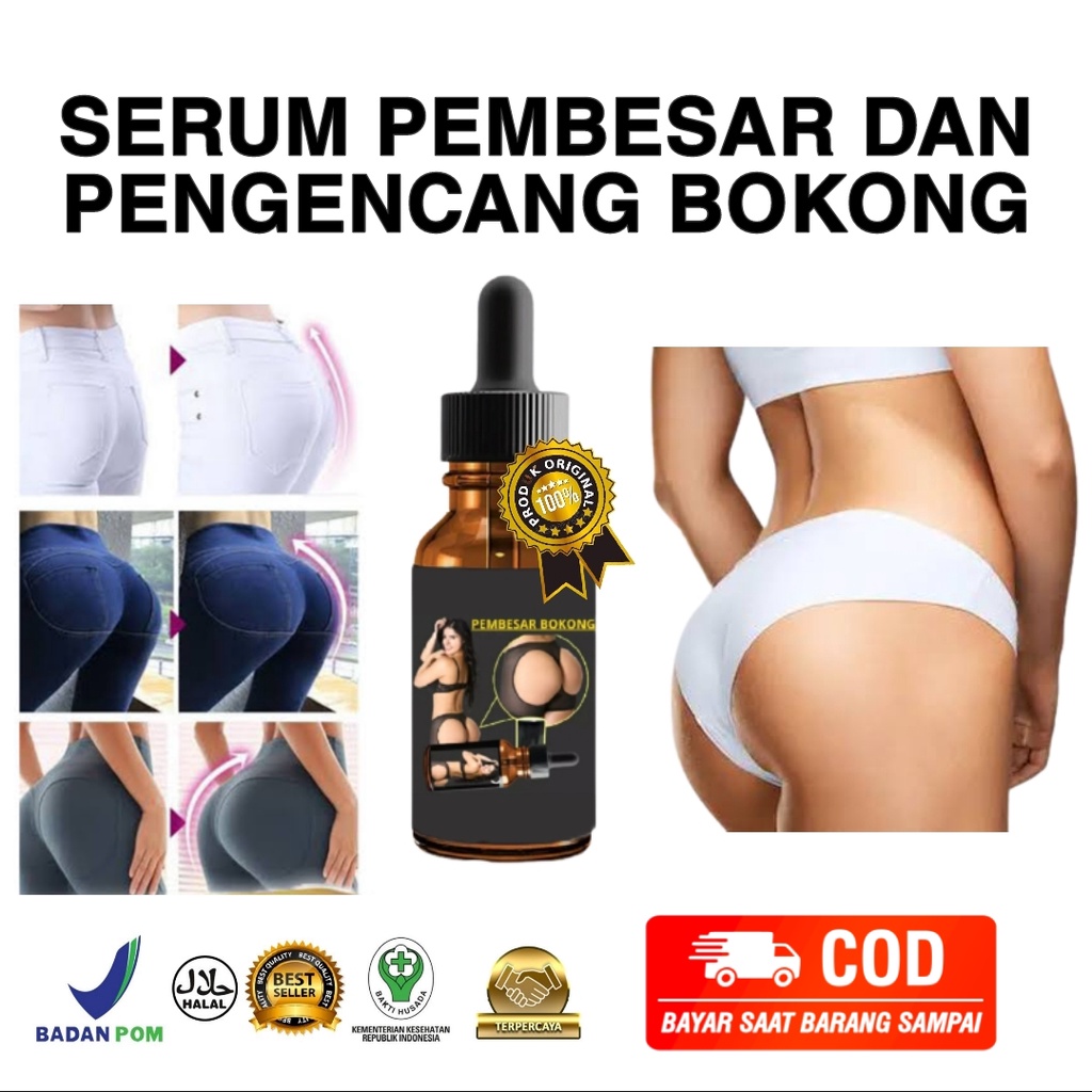 SERUM BOKONG - PEMBESAR BOKONG / Obat Pembesar Bokong Pantat Paling Cepat Hasil Permanen Alami Ampuh