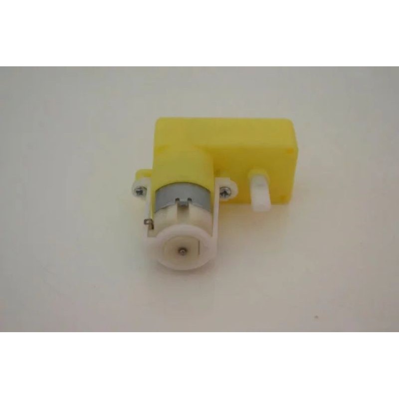 Motor DC 3-6V L-Shape Dual Shape Dual Shaft