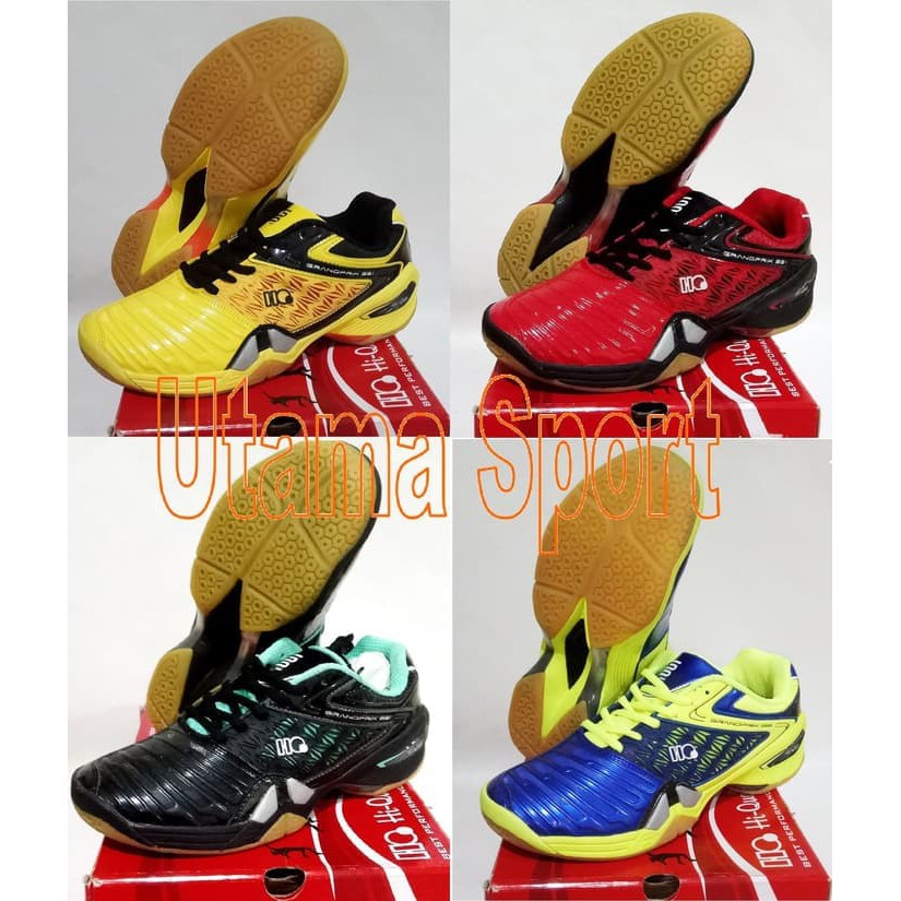 Sepatu Badminton HiQua GrandPrix ( Hi-Qua Grand Prix )