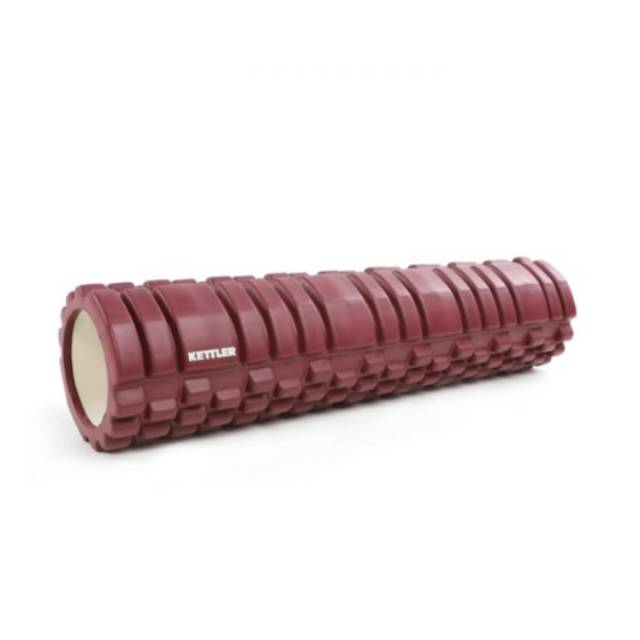 KETTLER LONG FOAM ROLLER BURGUNDY.