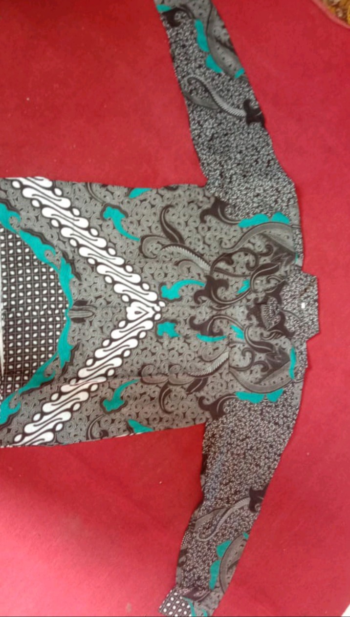 Couple Atasan Batik Pria Wanita /tunik Batik Modern/ Batik Pria Lengan Panjang / Seragam Batik Murah