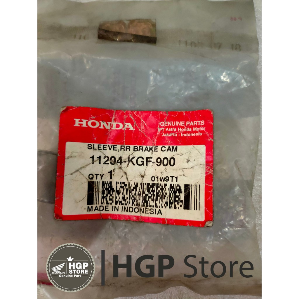 BOS REM BELAKANG SLEEVE RR BRAKE CAM SCOOPY FI 11204KGF900 ORI AHM HGP