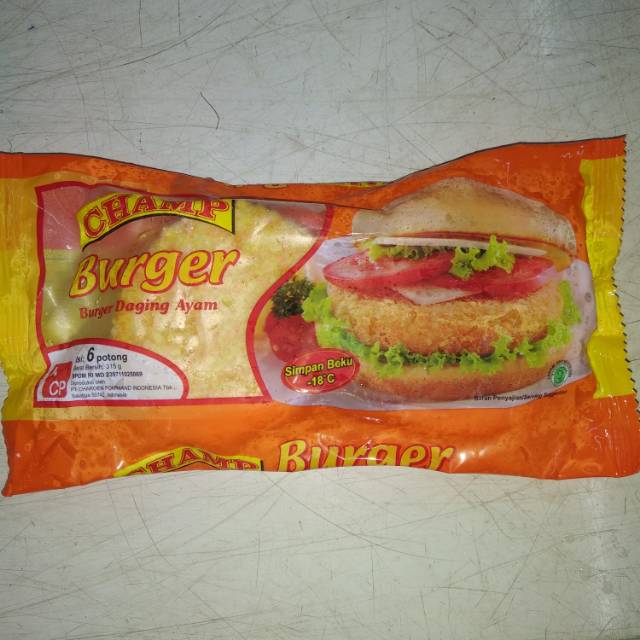 Champ Burger Ayam Shopee Indonesia