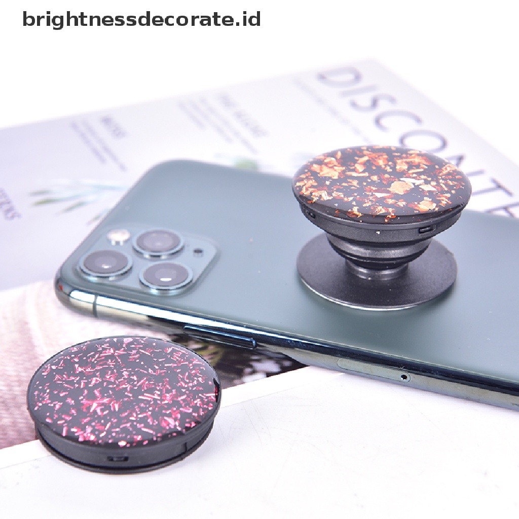 (Birth) Stand Dudukan Handphone Universal Bentuk Bulat (Id)