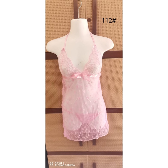 Set Baju tidur Sexy / Lingerie Transparan wanita Dewasa #112