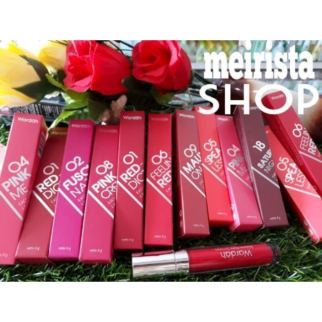 PROMO Wardah Exclusive Matte LIP CREAM/Lipstick/Kosmetik Bibir