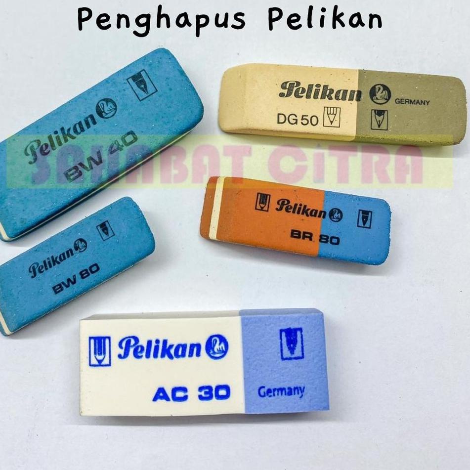 

AXFP PENGHAPUS BOLPEN INK BW80/BW40/ DG 50/AC 30/ BR 80 / BR 40 PELIKAN PCS 橡皮 Tampil Beda dengan