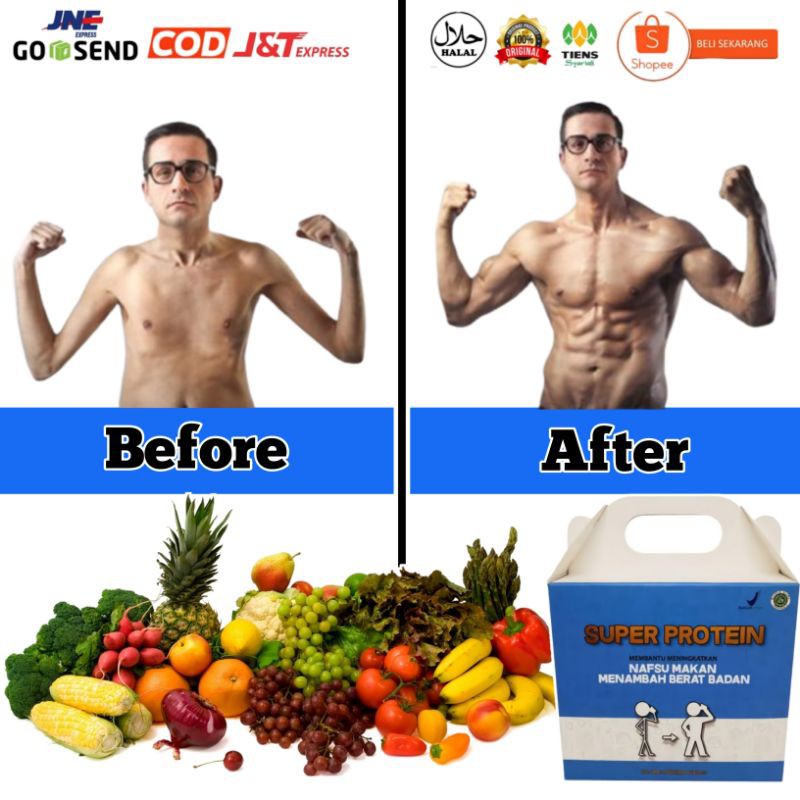 

SUPER PROTEIN PENGGEMUK BADAN ORIGINAL 1 BOX SUSU