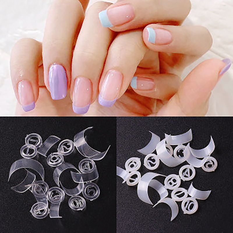 【 COD 】 500Pcs Kuku Palsu Pendek Bahan Akrilik untuk Manicure [IFASHION]