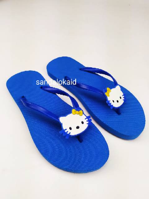 Sandal Kartun Hello Kitty | Sendal Wanita Karakter Cartoon TPR