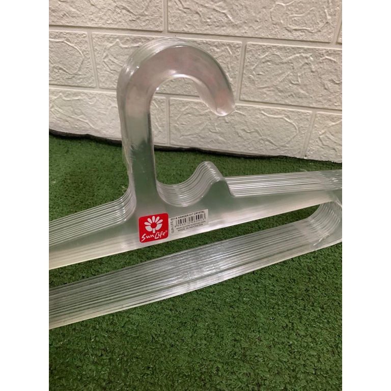 Sunlife Gantungan hanger 17 inch cristal 1Lusin