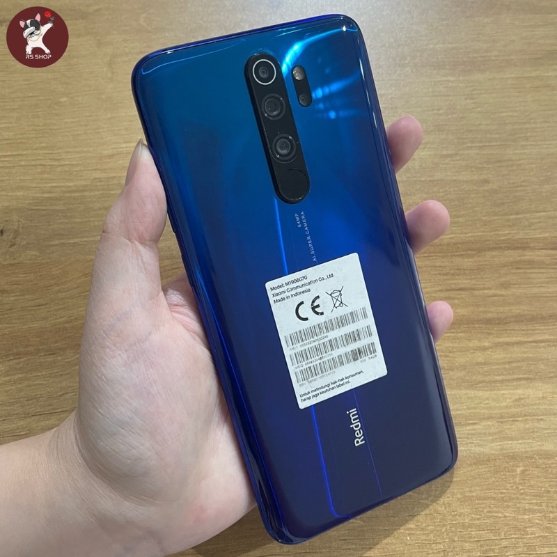 Xiaomi Redmi Note 8 Pro 6/64 GB Second Resmi Imei Terdaftar