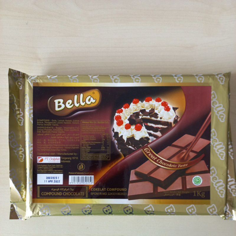 

bella compound chocolate 1kg