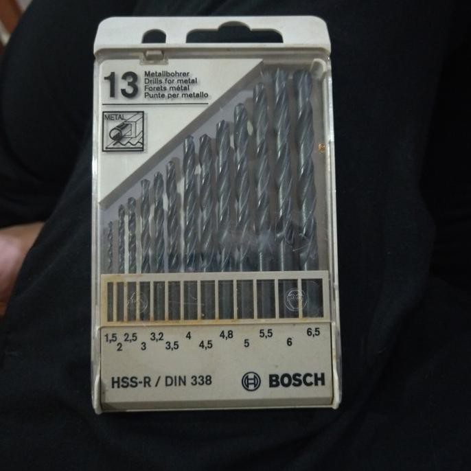 Mata Bor Besi set BOSCH 13pcs