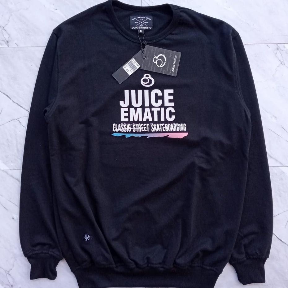 Terlaris Sweatshirt Hoodie  Sweater Juice ematic Baby Tery  Size Medium Cewe Cowok