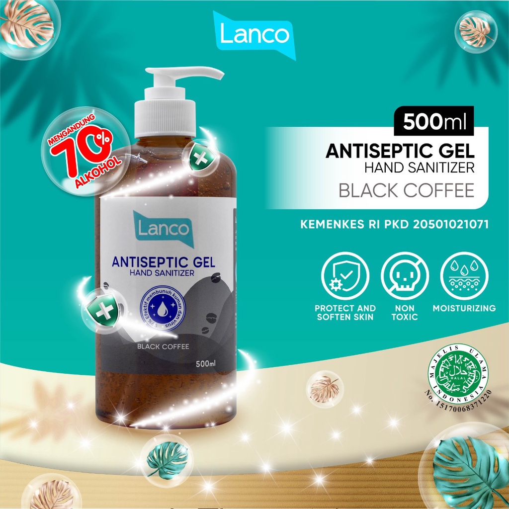 Hand Sanitizer Gel Antiseptic Cair 500 ml Terdaftar di KEMENKES RI Image 5