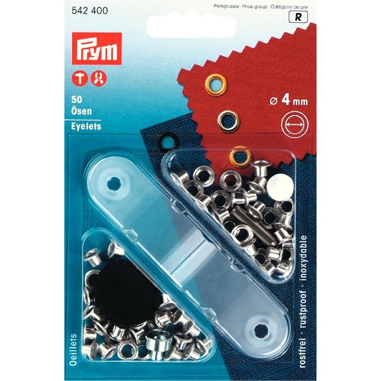 

Mata Ayam Eyelets by PRYM Uk 4mm