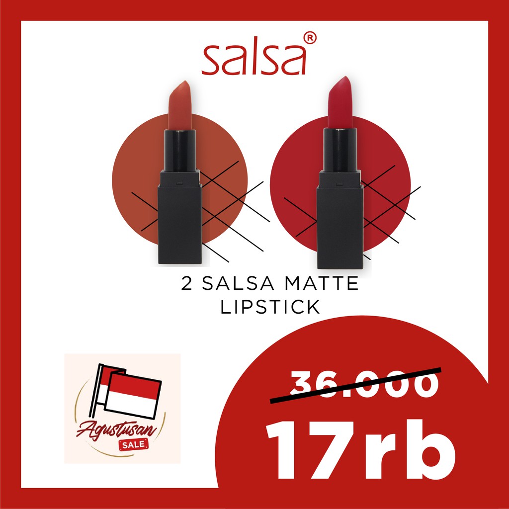 

BUNDLE SPECIAL KEMERDEKAAN - SALSA MATTE LIPSTICK