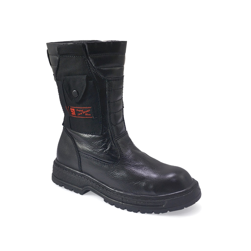 safety boots kulit/sepatu safety tinggi /safety shoes keren / sepatu boots safety