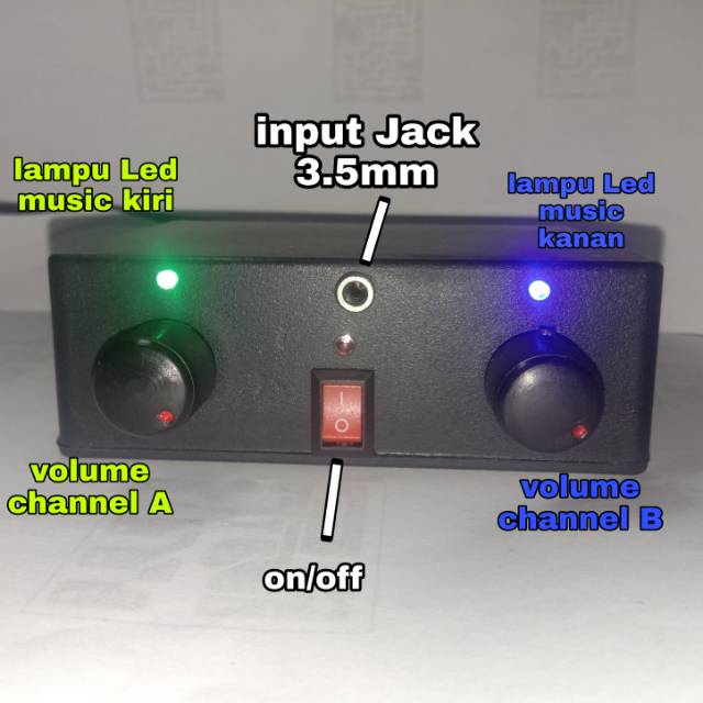 Amplifier mini 12Volt. Si kecil menggelegar.