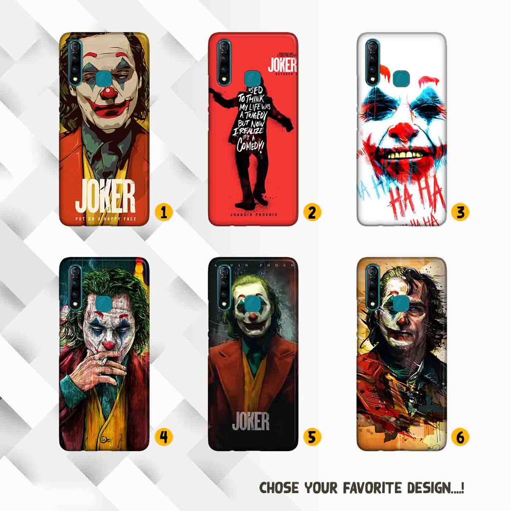 Premium Custom Case Vivo Z1 Pro Joker Movie Casing Hardcase Full Print