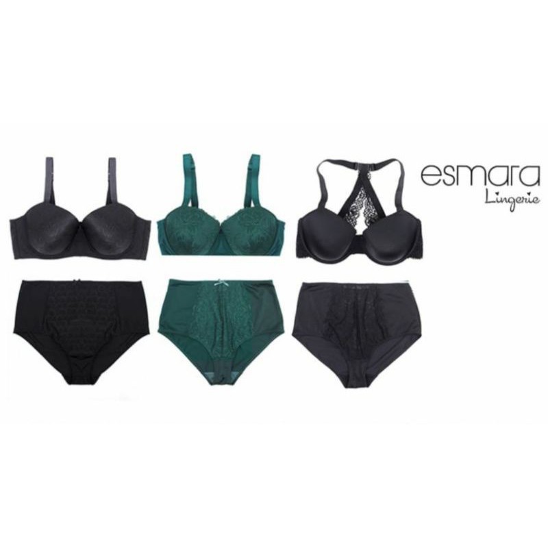Esmara Bra Set Jumbo Bra Big Size 38C 38D 42C 42D