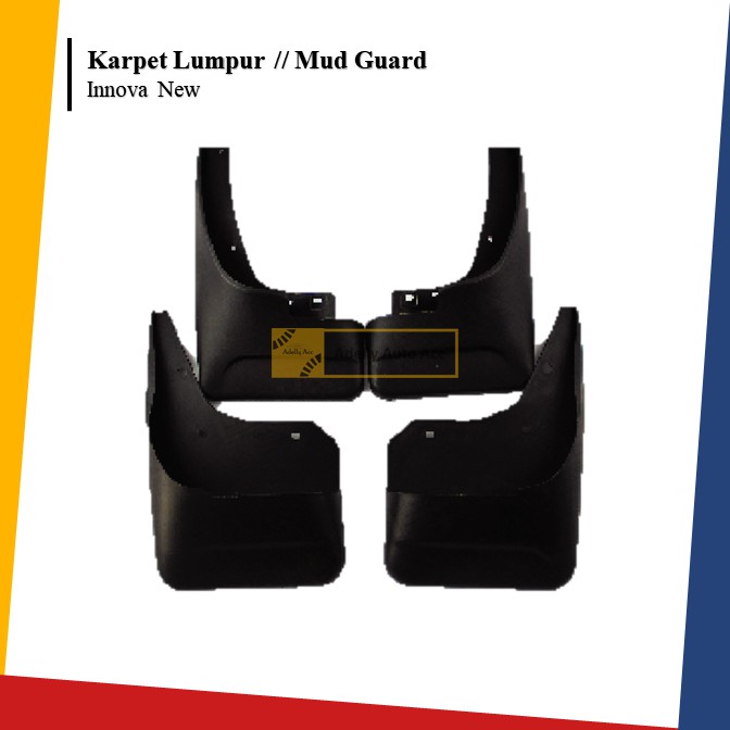 Karpet Lumpur Mud Guard Mobil Toyota Innova New 2009 -2015