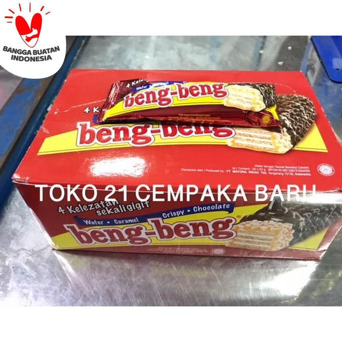 

Beng Beng yang Biasa 1 BOX isi 20 pcs | Coklat Cokelat BengBeng Murah LIMITED EDITION Kode 845