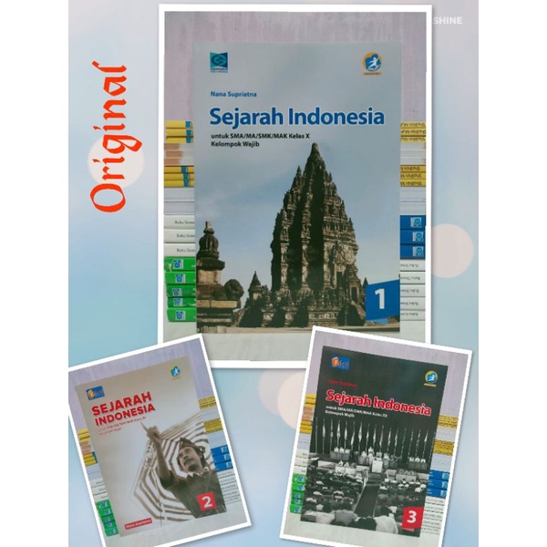 Sejarah Indonesia wajib SMA kelas X,XI,XII K13 revisi Grafindo