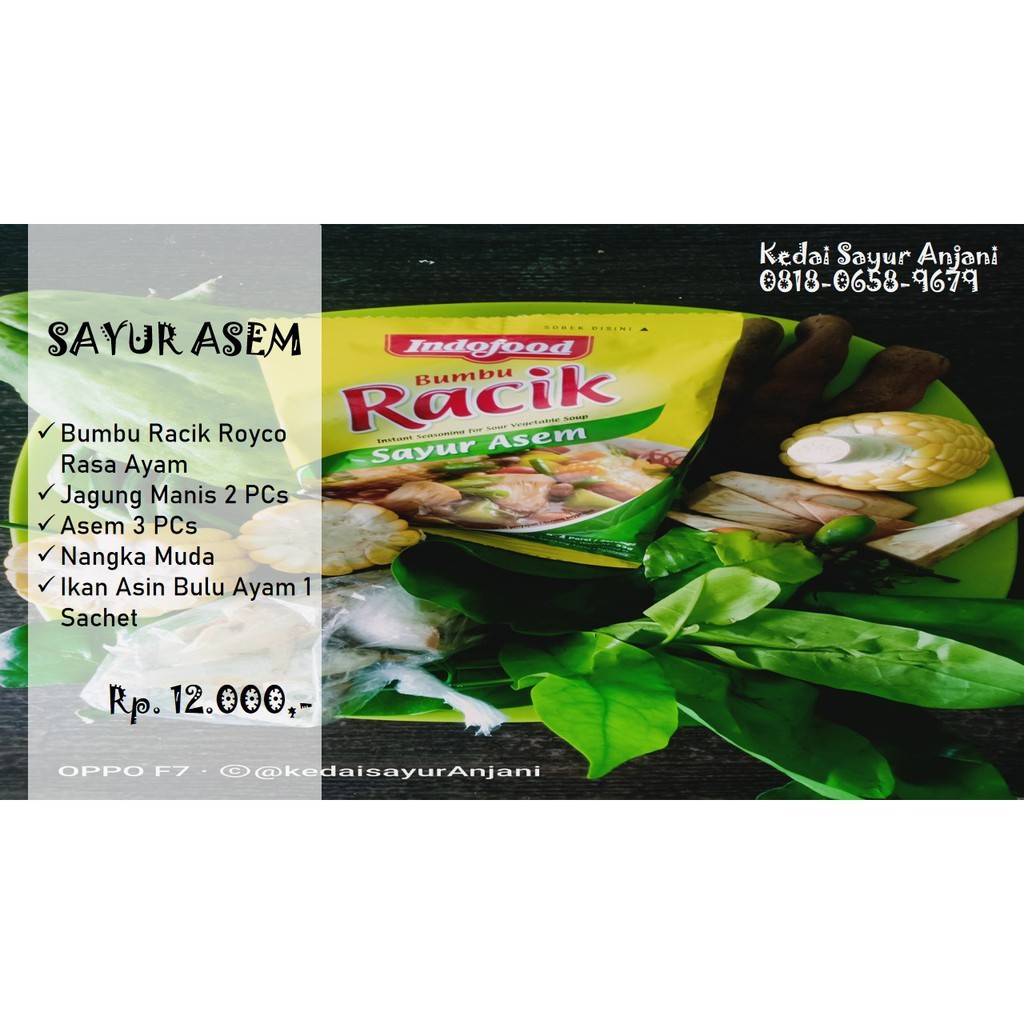 

SAYUR ASEM SIAP MASAK