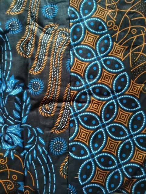 Batik Couple Terbaru Baju Batik Couple Keluarga Motif Seno Biru