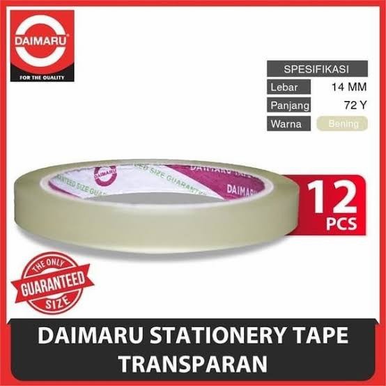 

Promo Bulan Ini Isolasi / Selotip Daimaru 1/2 Inch Sale!!!