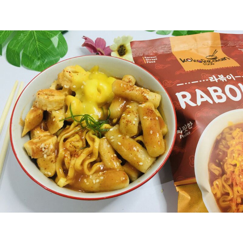 

Makanan Korea halal Rabokki Kokoreaan