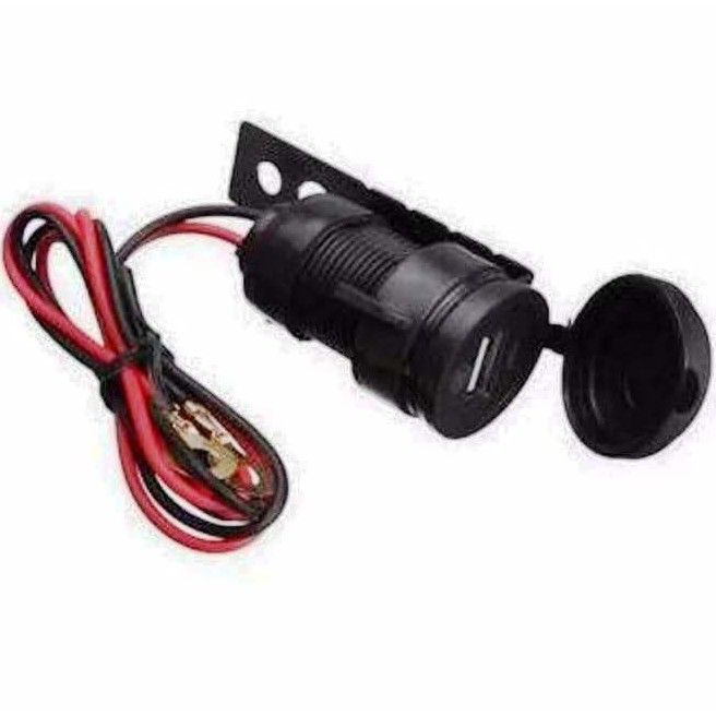 CHARGER HANDPHONE MOTOR CHARGER HP DI MOTOR WATERPROOF