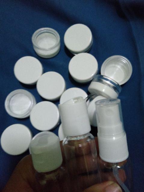 Botol Pet 30 Ml Natural Prestop Putih