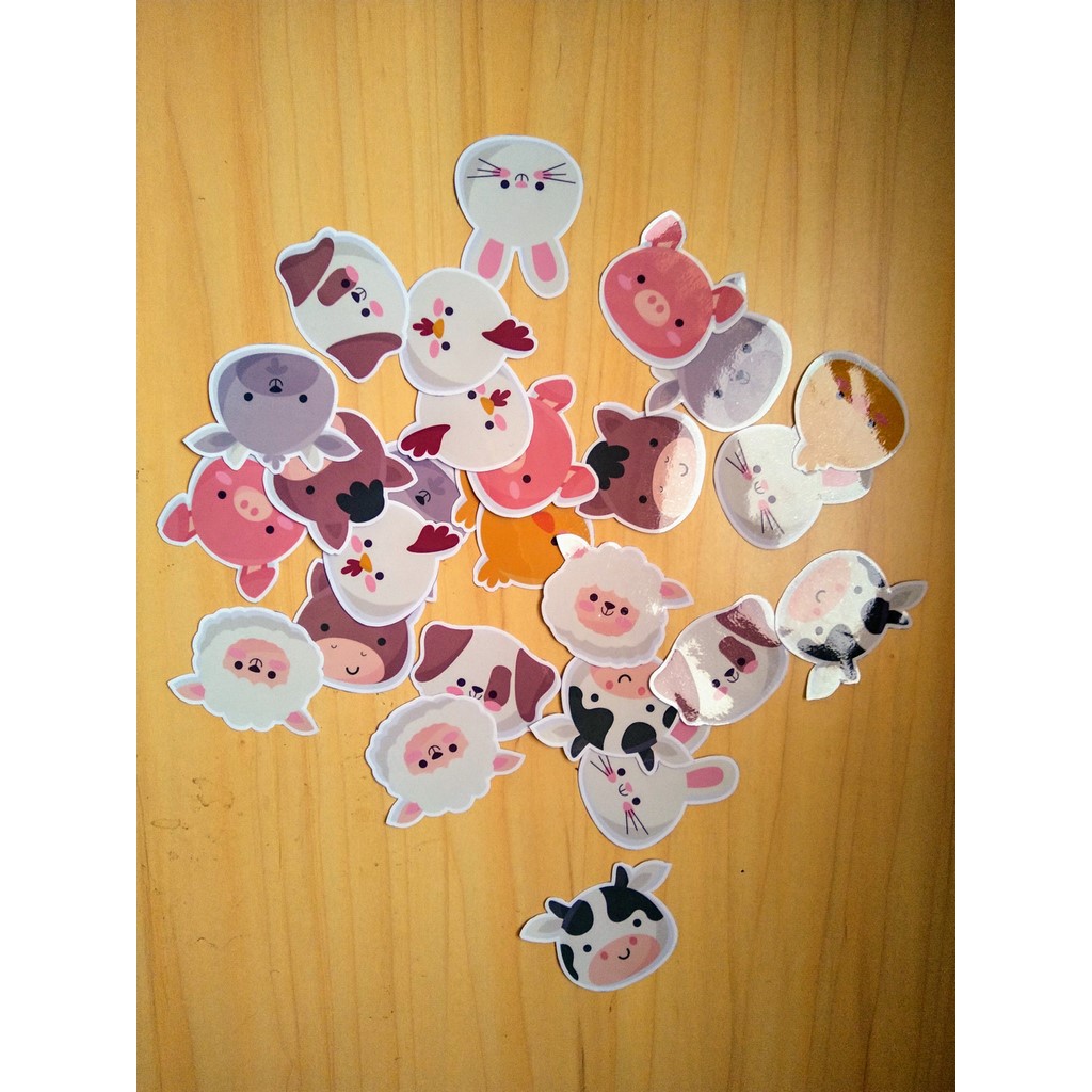 

Sticker Vinyl Pack Animal Funny 2