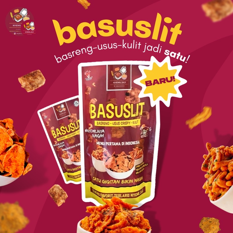 [CUMA DISINI!] BASUSLIT 100 GRAM BASRENG USUS KULIT