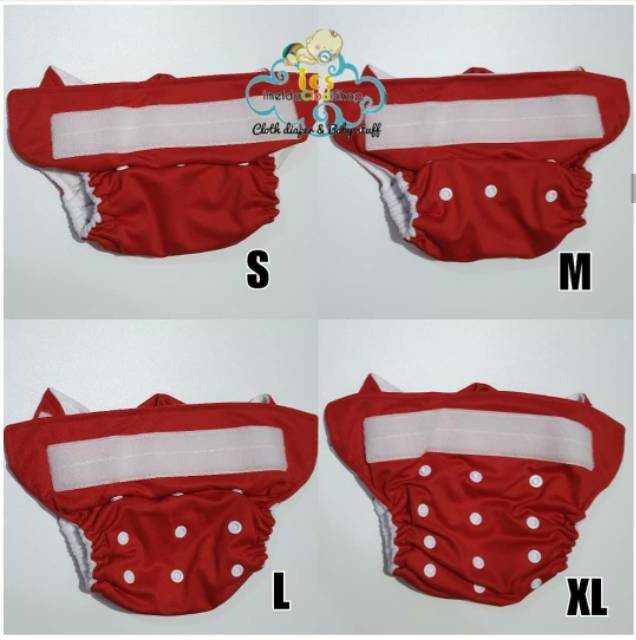 Clodi pocket GG B dipe 3-15kg polos motif set insert terjahit liner