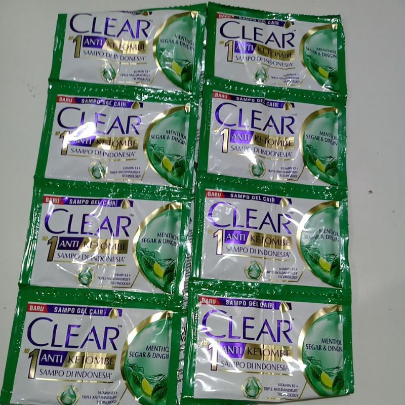 shampo CLEAR sachet